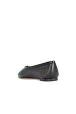 Chloe Marcie Mesh Ballet Flat in Black, view 3, click to view large image.