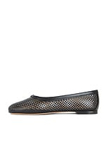 Chloe Marcie Mesh Ballet Flat in Black, view 5, click to view large image.