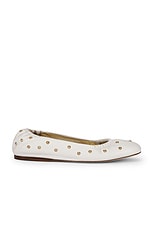 Chloe Eia Ballet Flat in Eggshell, view 1, click to view large image.