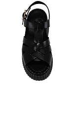 Chloe Nama Sandal in Black, view 4, click to view large image.