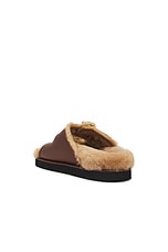 Chloe Nil Sandal in Sooty Brown, view 3, click to view large image.