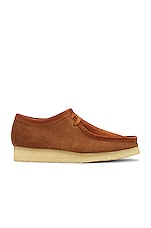 Clarks Wallabee in Cola Combination, view 1, click to view large image.