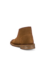 Clarks Desert Boot in Cola, view 3, click to view large image.