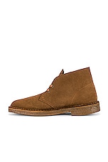 Clarks Desert Boot in Cola, view 5, click to view large image.