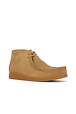 Clarks Wallabee Evo Boot in Dark Sand, view 2, click to view large image.