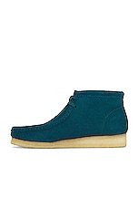 Clarks Wallabee Boot in Deep Blue, view 5, click to view large image.