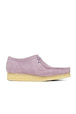 Clarks Wallabee in Mauve, view 1, click to view large image.