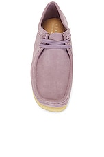 Clarks Wallabee in Mauve, view 4, click to view large image.