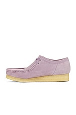 Clarks Wallabee in Mauve, view 5, click to view large image.