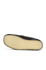 Clarks Wallabee Boot in Black, view 6, click to view large image.