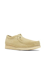 Clarks Wallabee in Maple Suede, view 2, click to view large image.