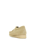Clarks Wallabee in Maple Suede, view 3, click to view large image.