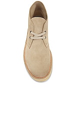 Clarks Desert Boot in San Suede in Sand Suede, view 4, click to view large image.