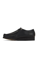 Clarks Wallabee in Black, view 5, click to view large image.