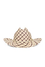 Clyde Rider Hat in Tan Brown Plait, view 1, click to view large image.