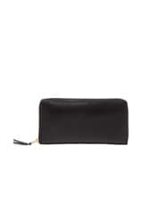 COMME des GARCONS Classic Long Wallet in Black, view 1, click to view large image.