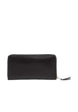 COMME des GARCONS Classic Long Wallet in Black, view 2, click to view large image.