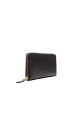 COMME des GARCONS Classic Long Wallet in Black, view 3, click to view large image.