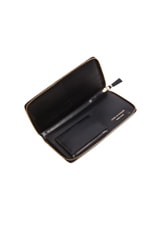 COMME des GARCONS Classic Long Wallet in Black, view 4, click to view large image.