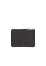 COMME des GARCONS Classic Small Pouch in Black, view 2, click to view large image.