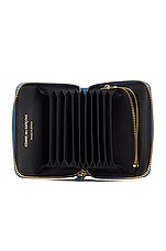 COMME des GARCONS Classic Leather Wallet in Blue, view 4, click to view large image.