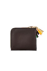 COMME des GARCONS Wallet in Brown, view 2, click to view large image.