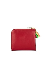 COMME des GARCONS Wallet in Red, view 2, click to view large image.