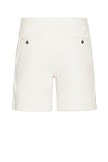 Club Monaco Baxter Chino Short in Khaki Stone, view 2, click to view large image.