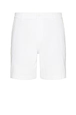 Club Monaco Baxter Texture Short in White, view 1, click to view large image.