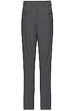 Club Monaco Travel Suit Trouser in Grey, view 2, click to view large image.