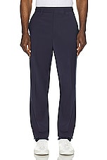 Club Monaco Travel Suit Trouser in Navy, view 3, click to view large image.