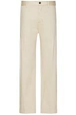 Club Monaco Straight Cropped Fit Pant in Tidal Foam, view 1, click to view large image.