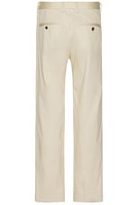 Club Monaco Straight Cropped Fit Pant in Tidal Foam, view 2, click to view large image.