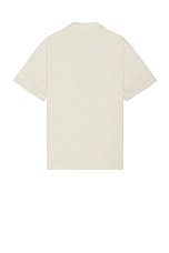 Club Monaco Jacquard Toweling Shirt in Ancient Scroll, view 2, click to view large image.