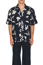 Monaco Linen Shirt in Chocolate