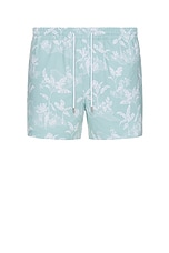 Club Monaco Arlen Swim Short in Gray Mist, view 1, click to view large image.