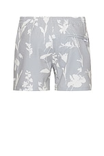 Club Monaco Arlen Swim Short in Grey, view 2, click to view large image.