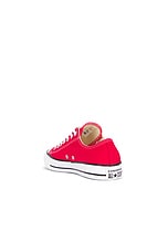 Converse Chuck Taylor All Star Classic in Red, view 3, click to view large image.