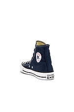 Converse Chuck Taylor All Star Hi Sneaker in Navy, view 3, click to view large image.