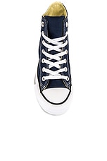 Converse Chuck Taylor All Star Hi Sneaker in Navy, view 4, click to view large image.