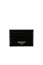 Common Projects Multi Card Holder in Black, view 2, click to view large image.