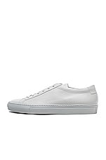 Common Projects Original Leather Achilles Low in Grey, view 5, click to view large image.