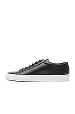 Common Projects Original Leather Achilles Low in Black, view 5, click to view large image.