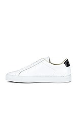Common Projects Retro Low in White/Black, view 5, click to view large image.