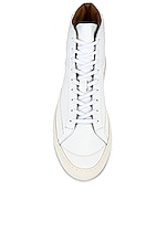 Common Projects Achilles High in White, view 4, click to view large image.