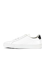 Common Projects Retro Low in White & Black, view 5, click to view large image.