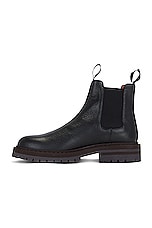 Common Projects Winter Chelsea Boot in Black, view 5, click to view large image.