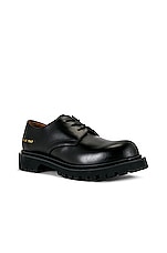 Common Projects Super Sole Derby in Black, view 2, click to view large image.