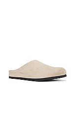 Common Projects Clog in Taupe, view 2, click to view large image.