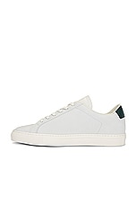 Common Projects Retro Sneaker in White & Green, view 5, click to view large image.